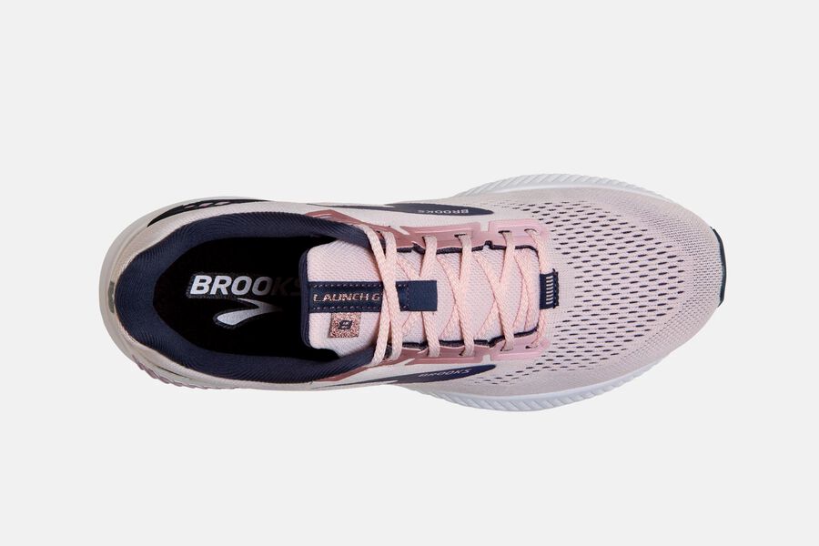 Brooks Launch GTS 8 Road Running Shoes - Womens - Pink/Black - FQ5421938